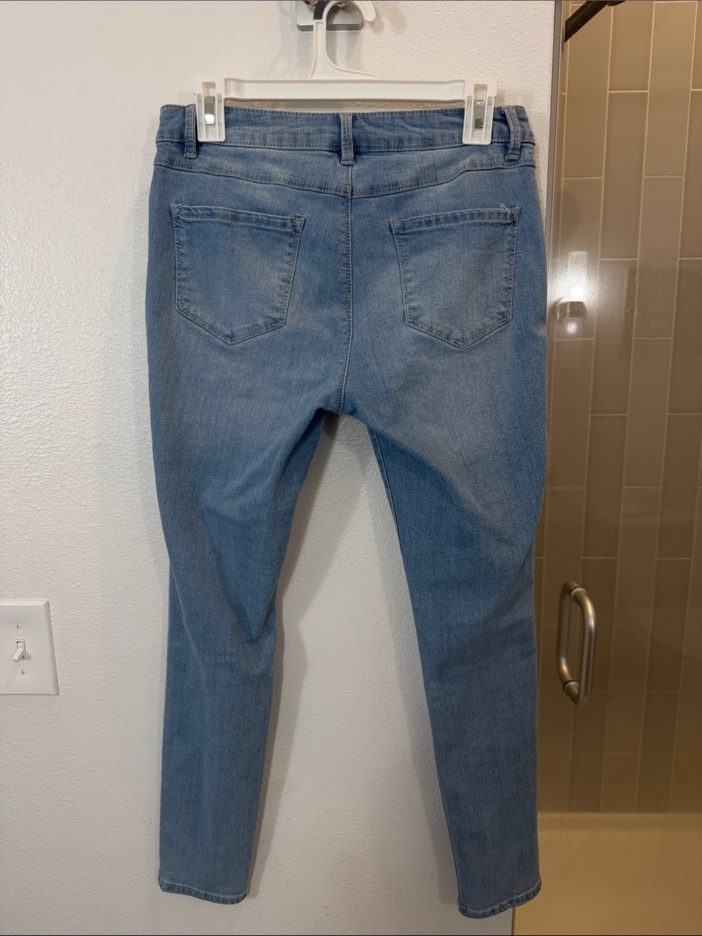 Blue Spice Slim-Fit Faded Blue Skinny Jeans - Picture 2 of 3